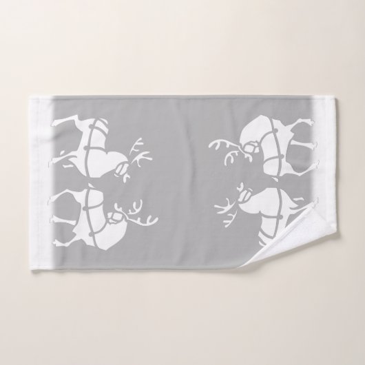 Weihnachtstuch-Set-personalisierte Badhandtuch Set (Handtuch)