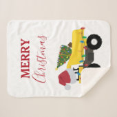 Weihnachtstumpf LKW-Baumaschinen Sherpadecke (Vorderseite (Horizontal))