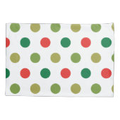 WeihnachtsTupfen Kissenbezug (Rückseite)