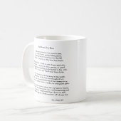 Weihnachtstür u. überhaupt grüne Kaffee-Tasse Kaffeetasse (Vorderseite Links)