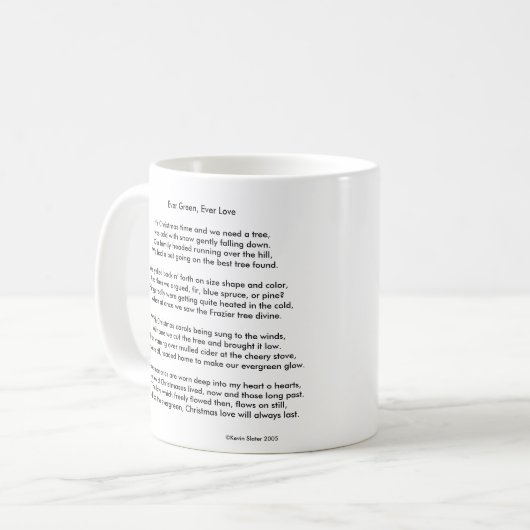 Weihnachtstür u. überhaupt grüne Kaffee-Tasse Kaffeetasse (Vorderseite Links)