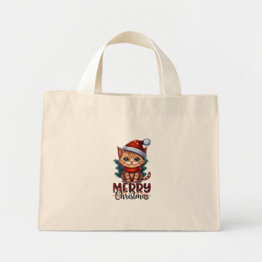 Weihnachtstüten Mini Stoffbeutel (Vorne)
