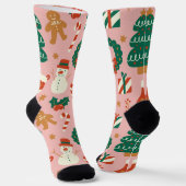 Weihnachtstyp socken (Gewinkelt)