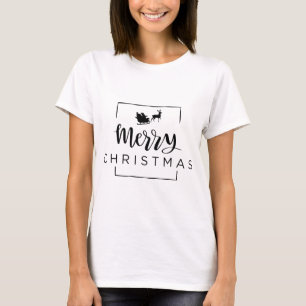 Weihnachtstypografie-Sprüche T-Shirt