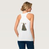 Weihnachtsüberhang Tank Top (Rückseite Vollansicht)