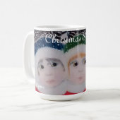 Weihnachtsüberraschung süße Kinder Tasse (Vorderseite Links)