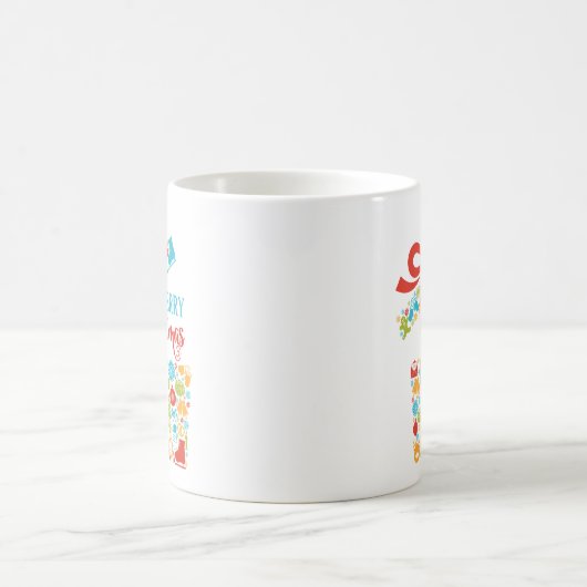 Weihnachtsüberraschungsbox Kaffeetasse (Mittel)