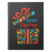 Weihnachtsüberraschungsbox Notizblock (Vorderseite)