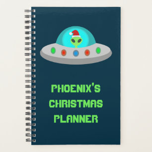 WeihnachtsUFO Ho Alien fliegende Untertasse Custom Planer