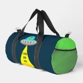 WeihnachtsUFO Ho Alien fliegende Untertasse Duffle Bag (Rechte Ecke)
