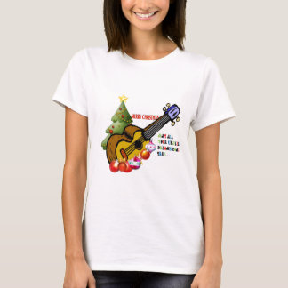 Weihnachtsukulele-Shirt T-Shirt
