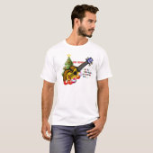 Weihnachtsukulele-Shirt T-Shirt (Vorne ganz)