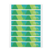 Weihnachtsumgriffsadressen-Etikett (Bogen)