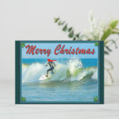 Weihnachtsunterhaltung Einladung (Stehend Vorderseite)