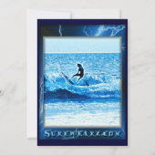 Weihnachtsunterhaltung Einladung (Rückseite)