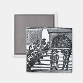 Weihnachtsunterhaltung Magnet (Vorderseite/Rückseite)