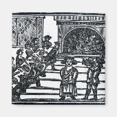 Weihnachtsunterhaltung Magnet (Vorne)