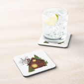 WeihnachtsUntersetzer Getränkeuntersetzer (Rechte Seite)