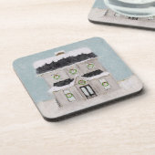 WeihnachtsUntersetzer Getränkeuntersetzer (Linke Seite)