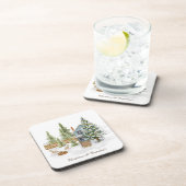 WeihnachtsUntersetzer Getränkeuntersetzer (Rechte Seite)