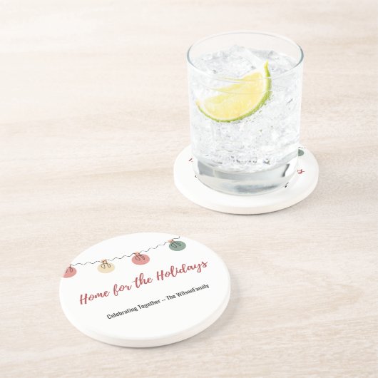 Weihnachtsuntersetzer Getränkeuntersetzer (Seite)