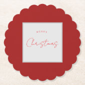 WeihnachtsUntersetzer Untersetzer (Vorderseite)