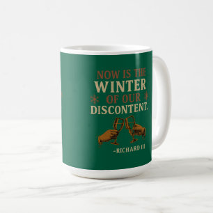 Weihnachtsunzufriedenheit kaffeetasse