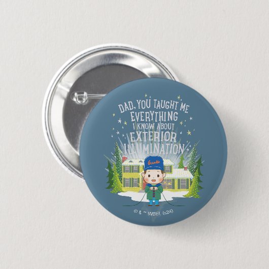 Weihnachtsurlaub Außenbeleuchtung Button (Vorne & Hinten)