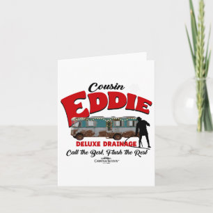 Weihnachtsurlaub Cousin Eddie Deluxe-Abfluss Karte
