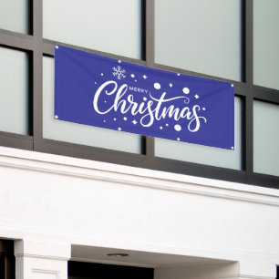 Weihnachtsurlaub Outdoor Banner