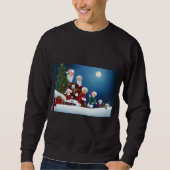 Weihnachtsurlaub Sweatshirt (Vorderseite)