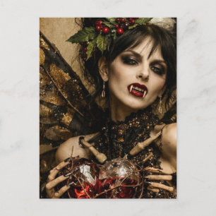 Weihnachtsvampir Postkarte