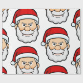 Weihnachtsvampir santa geschenkpapier (Flach)