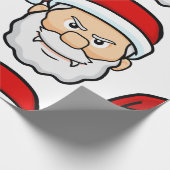 Weihnachtsvampir santa geschenkpapier (Ecke)
