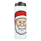 Weihnachtsvampir santa thermosbecher (Vorderseite)