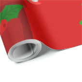 Weihnachtsvenusfliege Geschenkpapier (Rolleneckpunkt)