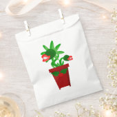 Weihnachtsvenusfliege Geschenktütchen (Ausgeschnitten)