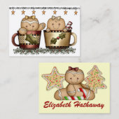 Weihnachtsverbandskarte / Tag - SRF Begleitkarte (Vorne/Hinten)