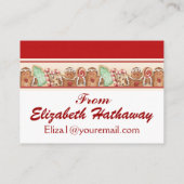 Weihnachtsverbandskarte / Tag - SRF Begleitkarte (Rückseite)