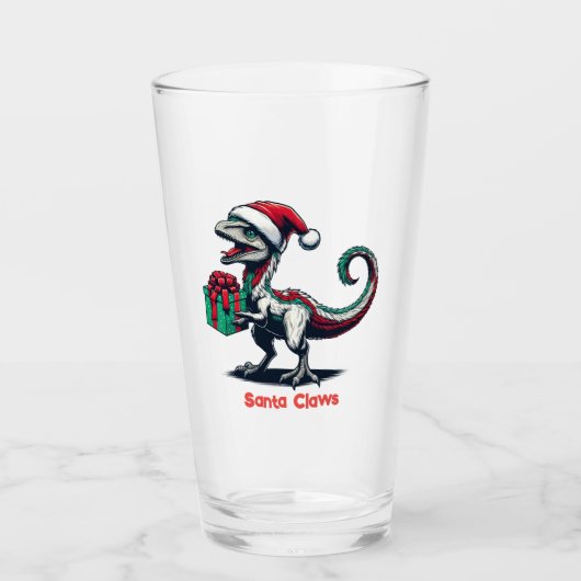 Weihnachtsvergewaltiger Glas (Vorderseite)
