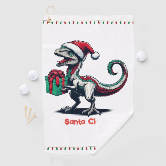 Weihnachtsvergewaltiger Golfhandtuch (Insitu)