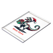 Weihnachtsvergewaltiger Notizblock (Linke Seite)