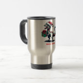 Weihnachtsvergewaltiger Reisebecher (Vorderseite Links)