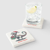 Weihnachtsvergewaltiger Steinuntersetzer (Seitenansicht)