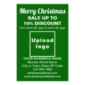 Weihnachtsverkauf auf der Grundlage des Grünbuchs Fotodruck (Vorne)