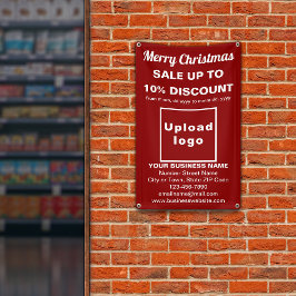 Weihnachtsverkauf Business Red 2.5’ x 4’ Banner