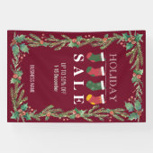 Weihnachtsverkaufswerbung für Blume Banner (Horizontal)
