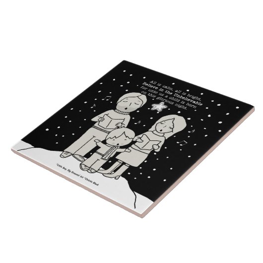 Weihnachtsverkehr Fliese (Seite)