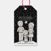Weihnachtsverkehr Geschenkanhänger (Vorderseite)