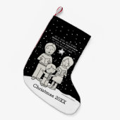 Weihnachtsverkehr Kleiner Weihnachtsstrumpf (Vorderansicht (hängend))